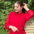 shafoon long mexi floral frock for women. 