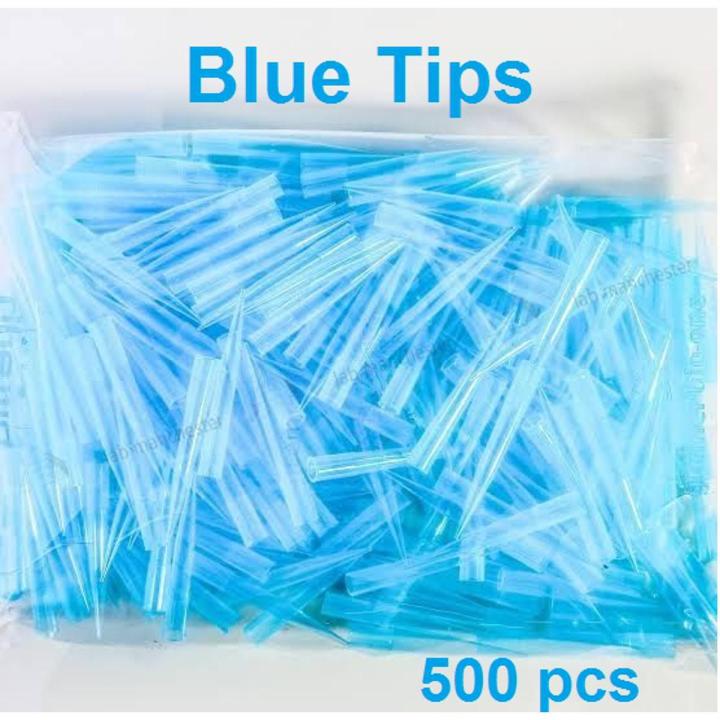 500Pcs/Pack 1ml Laboratory Pipette Tips Disposable MicroPipette Tips Transparent Autoclavable Medical Supplies