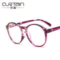 【BestGO】 Korean fashion glasses frame, retro round glasses frame trendy, can be equipped with flat mirror with myopia frame mirror. 