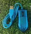 Factory Optical Wired USB Mouse Mini Mouse attested Clicks with Scroll Long Corded 2.0 Fancy Mouse. 
