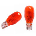 FG 2Pcs Car Glass T15 W16W Halogen Bulb Interior Light Automotive White/Amber Clear 12V. 