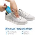 【Footprint】 Silicone Gel Heel Cup Pads Plantar Fasciitis Inserts Foot Care Silica Gel Cushion Pad Men And Women. 