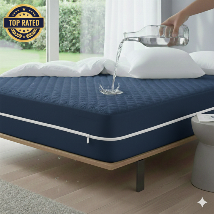 Zipper%20Quilted%20Waterproof%20Mattress%20Cover%20%E2%80%93%20100%25%20Waterproof%20&%20Dust-Proof,%20Washable,%20Guaranteed%20-%20Image%202