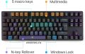 Gaming Keyboard DREVO Tyrfing 88 Key V2 UK Layout RGB Backlit Mechanical  Tenkeyless Blue Switch, (OPEN BOX). 