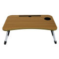 Children Study Table , laptop table , foldable wooden table, Dormitory Bed Laptop Desk Book Reading Tray Cup slot Bed Table For Computer Notebooks, pen holder & ipad holder, breakfast table, gaming table, bed table, cup holder, adjustable & multipupose. 
