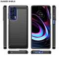 Motorola Edge (2021) Case Carbon Fiber Shockproof Slim Fit Protective Cover For Moto Edge 2021. 