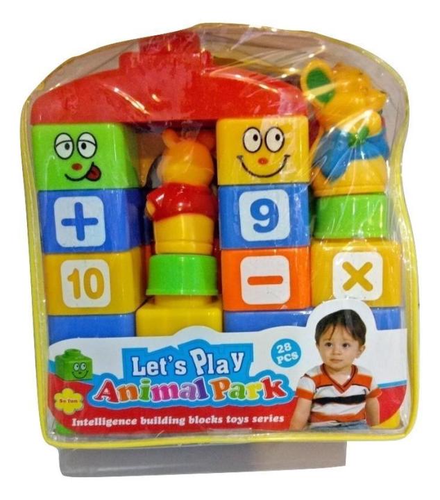 28pcs Lets play Building Blocks Children Puzzle Toy