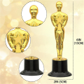 12 Pack Plastic Gold Award Trophies for Party Decorations, Party Favors, Movie Night Party Favor, School Award Durable Easy to Use. 