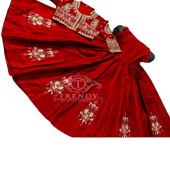 Women's%20Embroidered%20Koti%20And%20Frock%20-%20Image%205