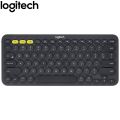 Logitech K380 Multi Device Bluetooth Keyboard Small Compact Design Grey. 