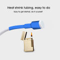 1M/Roll Heat Shrink Tube Sleeve- For Apple iPhone 6 7 8 X XR iPhone 13 12Pro iPad Cable Protector -USB Charger Cord Wrap 6mm. 