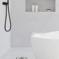 Rectangular Linear Shower Floor Drain Long Linear Drainage Channel Drain for Hotel Bathroom Kitchen Floor 20cm. 