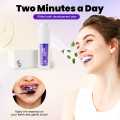 HISMILE V34 Teeth Removing Deep Smoke Stains Gingiva Protection Purple Orthopedic Toothpaste Cleans Oral Cavity Brightens Teeth. 