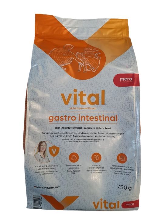 Mera vital Gastro intestinal cat food 750g | Made in Germany