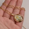 Gold Color Catholicism Orthodox Church Pendant Necklaces Russia Blessed Matrona Of Moscow Mary Jewelry J0419. 