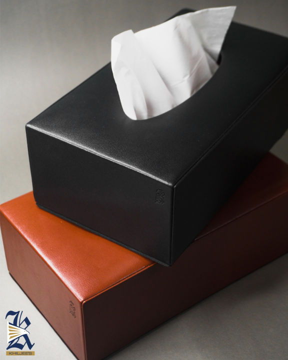Leather Tissue Box