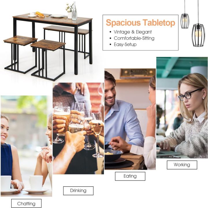 4%20Piece%20Dining%20Table%20Set,%20Kitchen%20Table%20and%20Chairs%20for%204,%20Nesting%20Furniture%20Set%20w/Bench%20&%202%20Stools,%20Space-Saving%20Table%20Set,%20Modern%20Desk%20Set%20for%20Dining%20Room%20Restaurant%20-%20Image%204