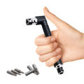L Shape Double Head Tube Hexagon Socket Wrench Screwdriver Bits Tips Tools Set. 