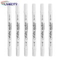 Fabric Pen for T-shirts Waterproof Fabric Markers for T-shirt Graffiti Dual Tip Textile Pens for Clothing Drawing 4/6pcs Set Fabric Marker for Crafts. 