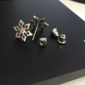 Genshin Impact Childe Cute Earrings Studs Jewelry Luxury Game Anime Earrings Stainlees Steel Earrings Studs Silver Color. 