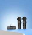 BY-V20 Wireless Noise Reduction Microphone with USB Type-C for Mobile PC And Laptop for Interview Video Podcast Vlog Recording. 