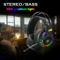 K3 Super Bass Comfortable Wear E-Sports RGB Gaming Wired Headset. 
