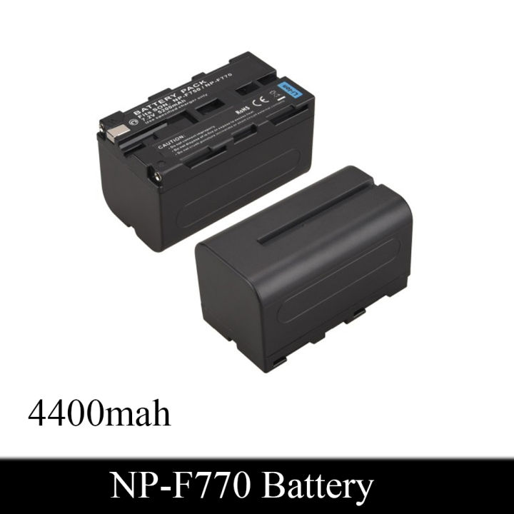 Sony NP-F770 Battery Info LITHIUM Rechargeable