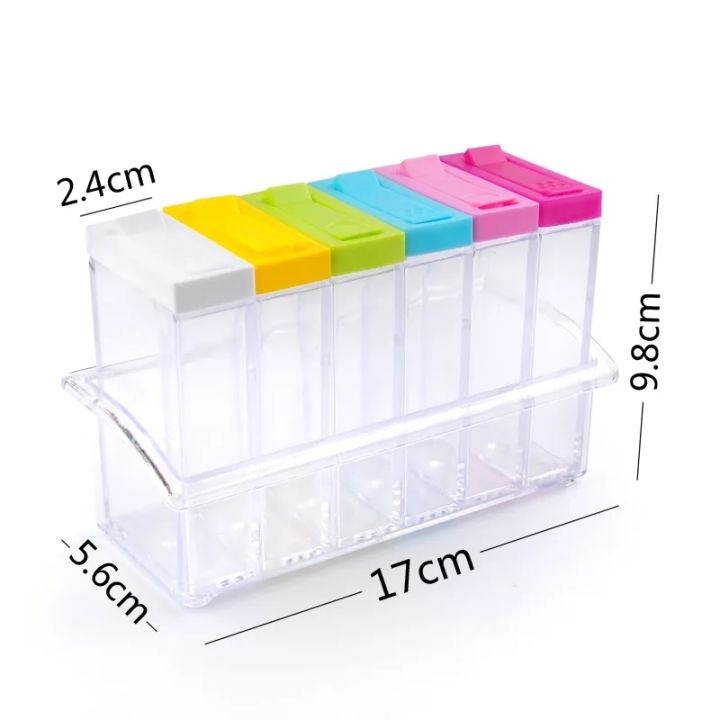 New High Quality “6-Piece Premium Masala Box Set – Stylish, Compact ...