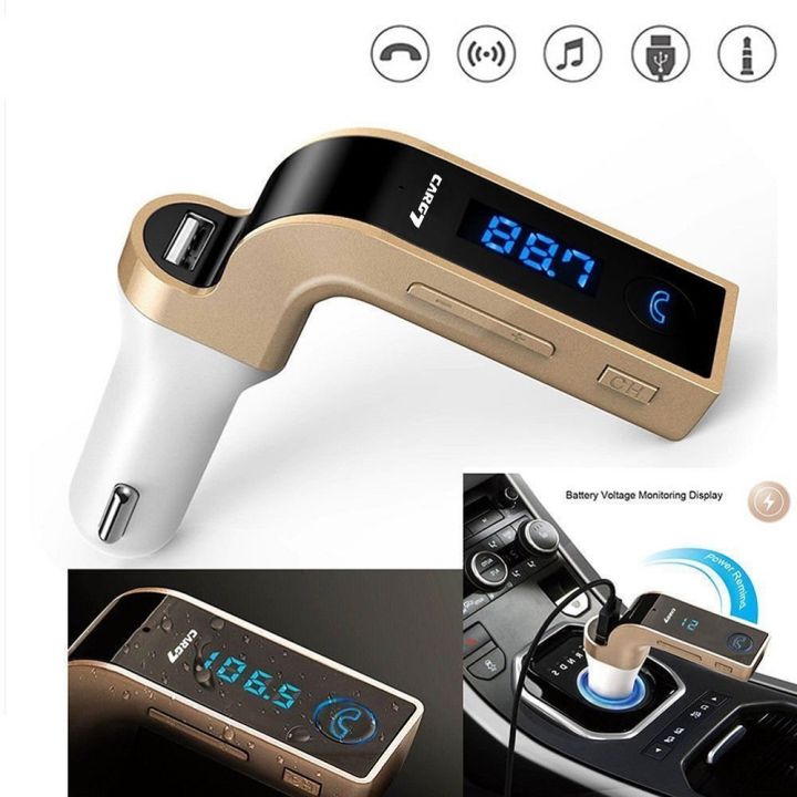 Bluetooth Fm Transmitter Car G7
