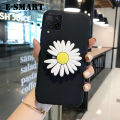 Phone Case Samsung Galaxy M42 Soft Back Cover +Daisy Flowers Folding Samsung M42 case. 