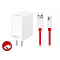 Warp Charger for OnePlus - Fast Charging Cable USB A to USB C, 30W Power Adapter, EU/US Plug. 