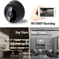 A9 1080P HD WiFi Mini Camera - Magnetic Wireless Hidden Video & Voice Recorder with HDSF App for Smart Home Security. 
