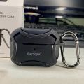 High Quality Spigen Ruged Armor Airpods_Pro 2 Case With Hook Airpods Cover. 