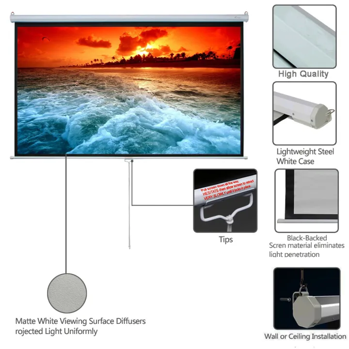 Hitech-Vision%20Manual%20pull%20Projector%20Screen%20-%20Matt%20White%20120"%204:3%20(8%20ft%20x%206%20ft)%20-%20Image%202