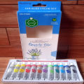 Pack of 12 Gouache Color Tube Set - Multicolor - Size 12ml tube -Art# JS-KS-Gouache Color-St-AIP-005. 