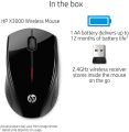 HP X3000 Wireless Mouse, Black. 