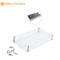 Enclosure Transparent Gloss Acrylic Box Compatible for arduino Mega 2560 R3 Case. 