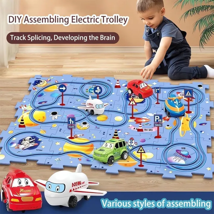 Puzzle%20Car%20Track%20Set%20for%20Kids,%20DIY%20Puzzle%20with%20Vehicles,%204%20Theme%20Puzzles,%20Car%20Track%20Game,%20Assembly%20Electric%20Cart,%20Track%20Puzzle%20-%20Image%202