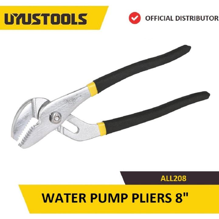 UYUSTOOLS ALL208 WATER PUMP PLIERS 8"