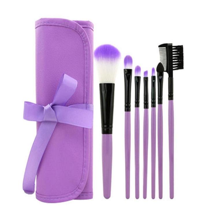 Makeup Brush Set - 7 Pcs