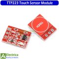 TTP223 Touch Sensor Module – Smart Capacitive Switch for Arduino & DIY (5/20/50 Pcs) by Electrica. 