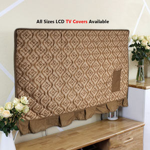 39 Inches Led Cover Made By Dual Layer Cotton With Polyster Filling Quilted Fabric and Washable Stuff
