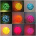 Hanging Light Yarn Decoration Ball Pack of 1. 
