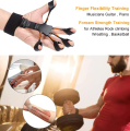 New Finger Gripper for Veins, 3 Gears Adjustable Silicone Finger Exercise Equipment For Finger Grip & Exercise, Finger Stretcher Trainer Stress Relief Improve Finger Dexterity. 