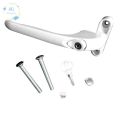 Universal Window Handle Set Aluminum Alloy Cranked Double Glazing Locking Replacement Door Handles. 