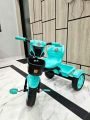 Tricycle With Baby Carriage 3” High Carbon Steel Made 2-6 Years Old with Lights & Music. 