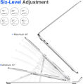 Metal Laptop Stand Portable Metal Folding Adjustable Laptop Stand. 