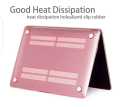 Macbook Head Shell Case For New Air 13 Inch A1932/A2179/A2337 - Pink. 