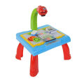 3 in 1 Learn and Interactive Activity Desk Projector learning table For Kids Learn & Interactive Activity Desk 3 in 1 Chalk Board, Drawing Projector & White Board. 