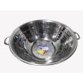 Stainless Steel Rice & Noodles Strainer Colanders & Food Strainers (Chawal Chalna). 